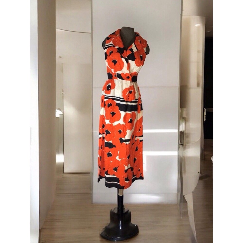 Vintage Tori Of Honolulu, Sleeveless Maxi Dress ,Floral,Size 12